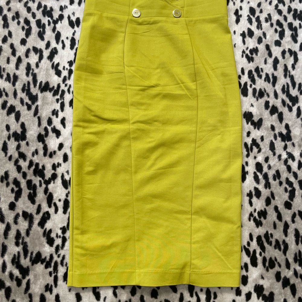Green Pencil Skirt